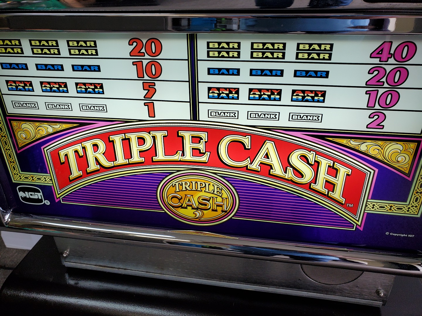 triple cash or crash betsoft