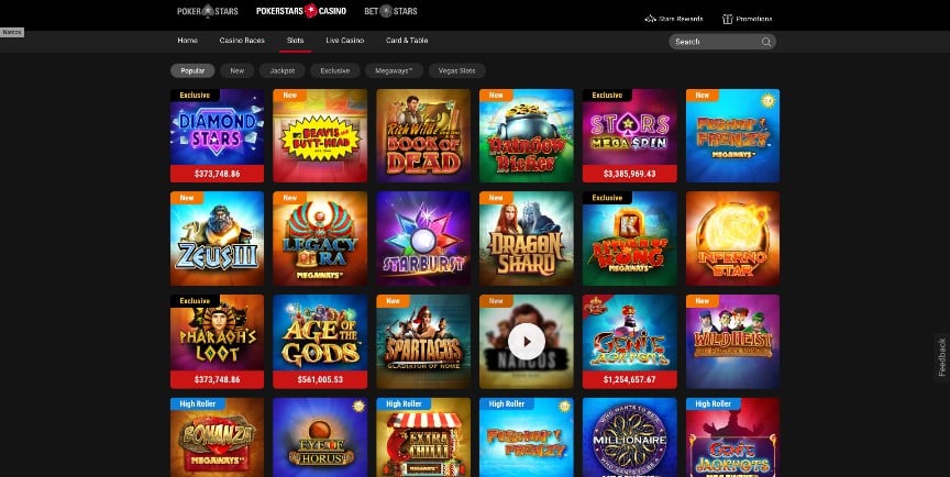 Online -Casino blik 1 $