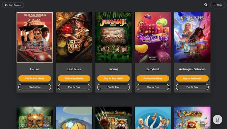 free video casino games online