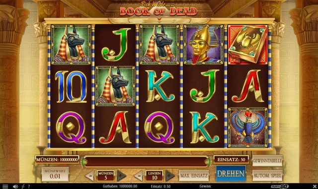 casino book of dead bonus