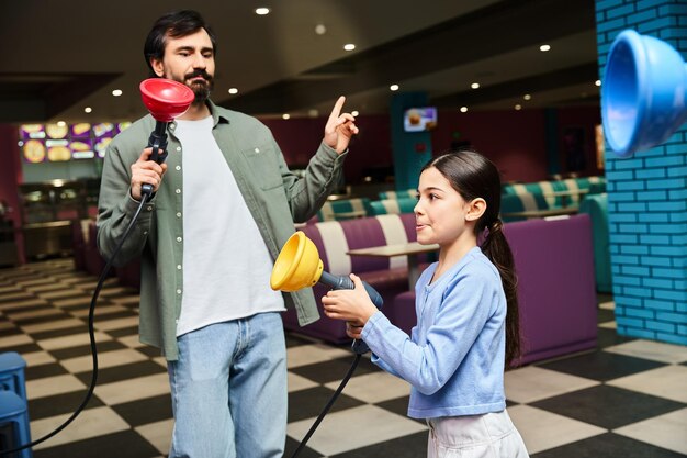 A strike of joy father and daughters bond