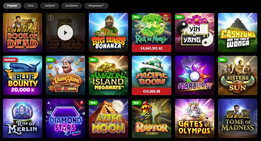 Coral 20 free spins no deposit required