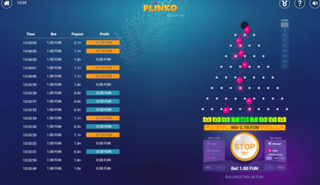 plinko game