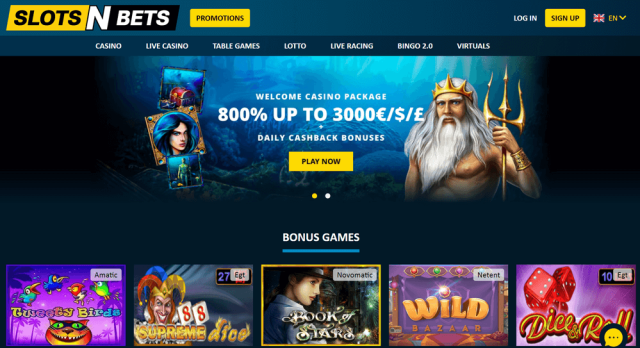 online casino keno games